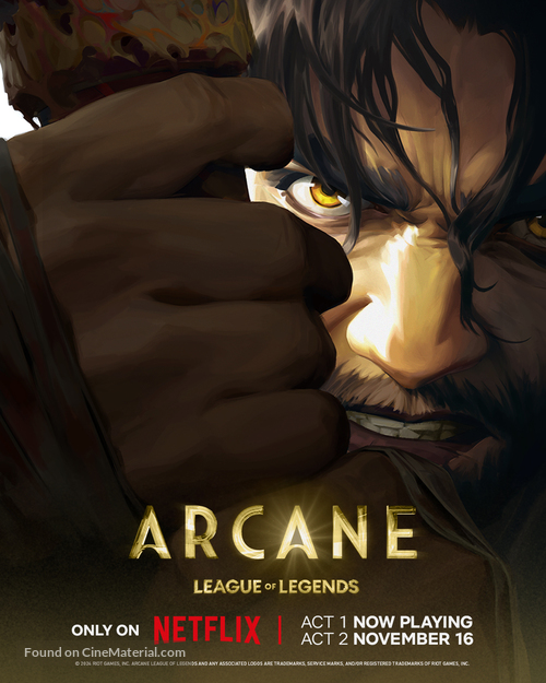 &quot;Arcane: League of Legends&quot; - Movie Poster