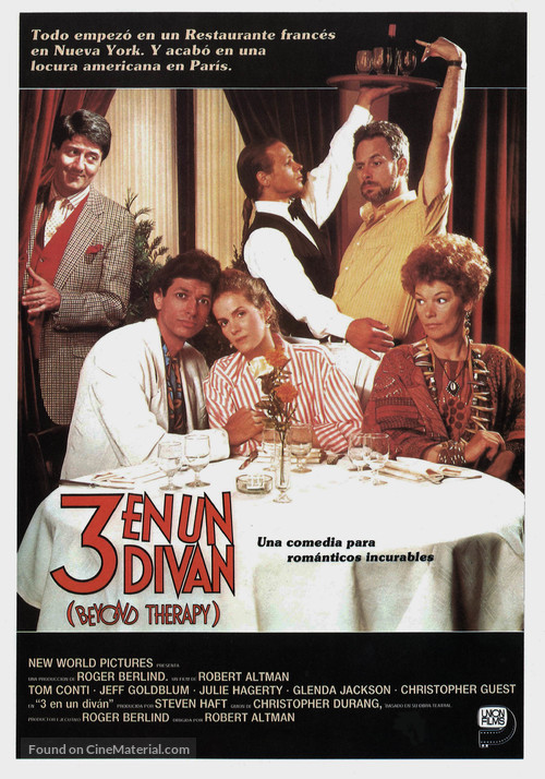 Beyond Therapy - Spanish Movie Poster