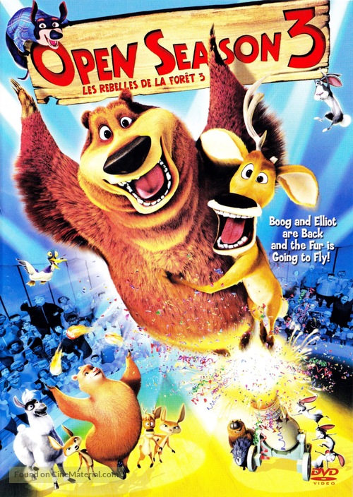 Open Season 3 - Canadian DVD movie cover