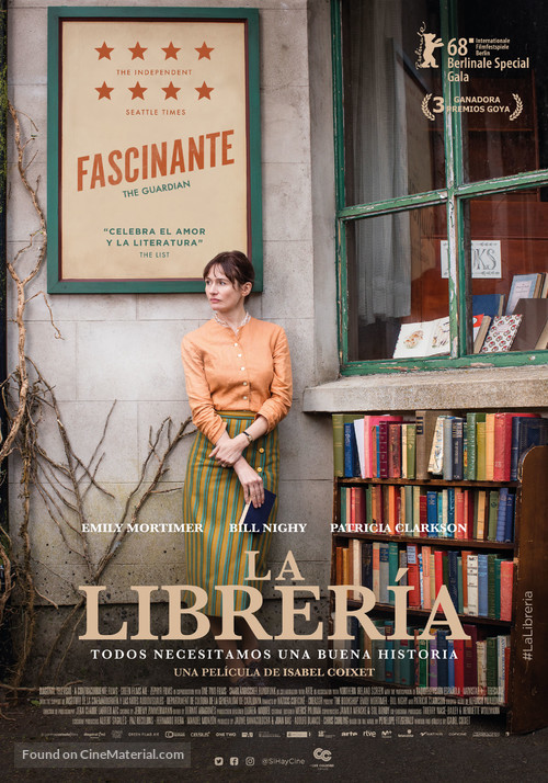 The Bookshop - Colombian Movie Poster