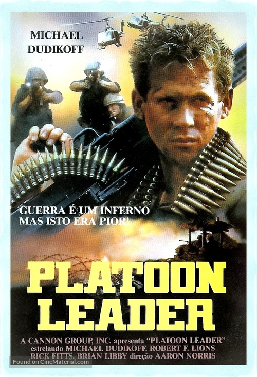 Platoon Leader - Portuguese Movie Cover