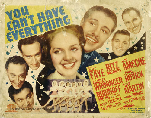 You Can&#039;t Have Everything - Movie Poster