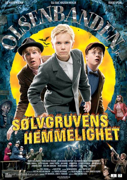 Olsenbanden Jr. S&oslash;lvgruvens hemmelighet - Norwegian Movie Poster