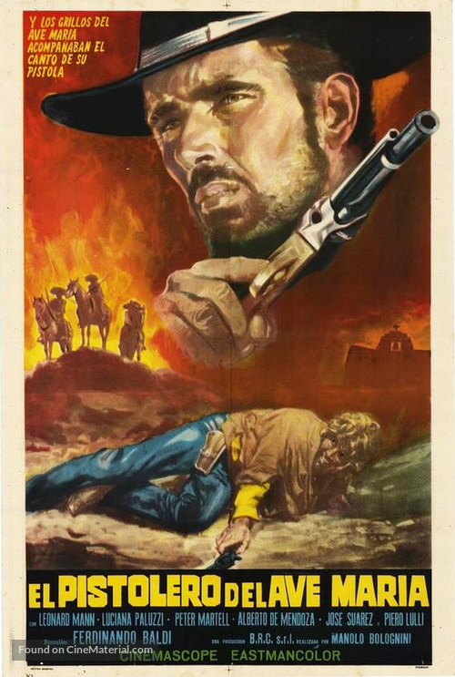 Il pistolero dell&#039;Ave Maria - Spanish Movie Poster