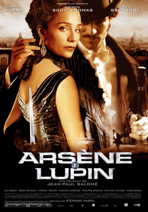 Arsene Lupin - Spanish Theatrical movie poster