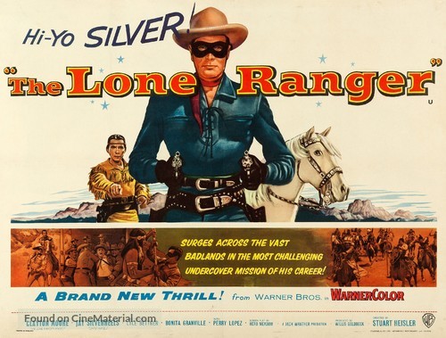 The Lone Ranger - British Movie Poster