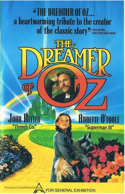 The Dreamer of Oz - Australian VHS movie cover