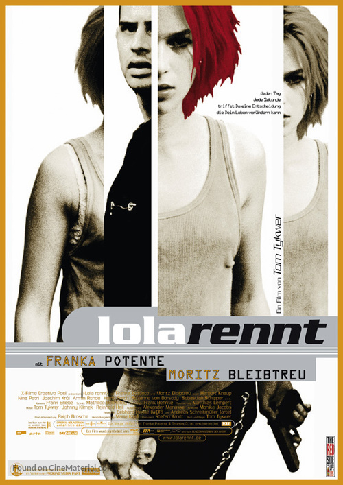 Lola Rennt - German Movie Poster