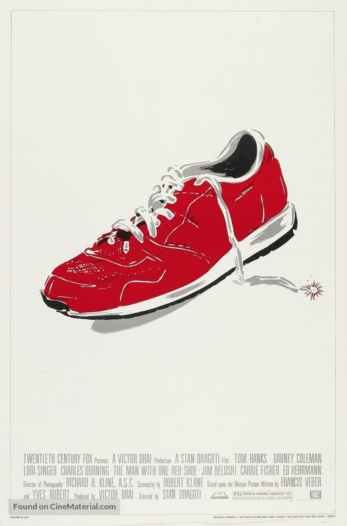 The Man with One Red Shoe - Movie Poster