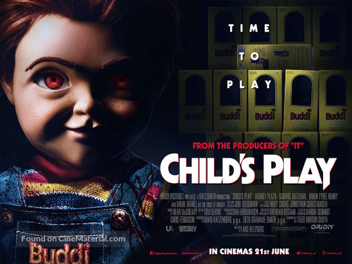 Child&#039;s Play - British Movie Poster