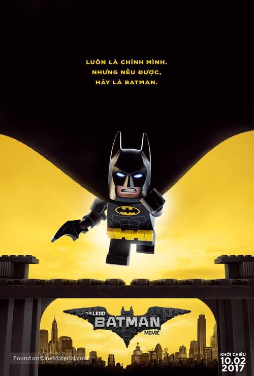 The Lego Batman Movie - Vietnamese Movie Poster