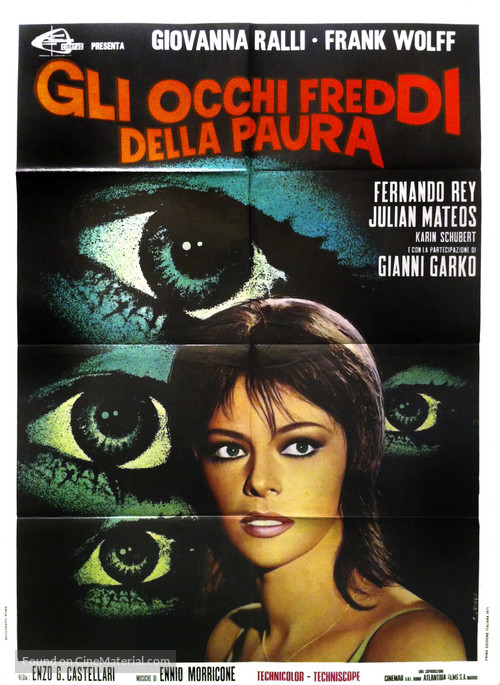 Gli occhi freddi della paura - Italian Movie Poster