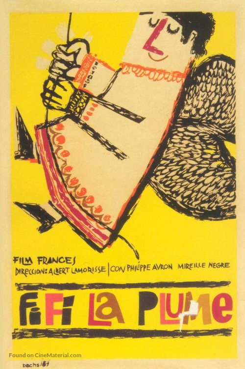 Fifi la plume - Cuban Movie Poster