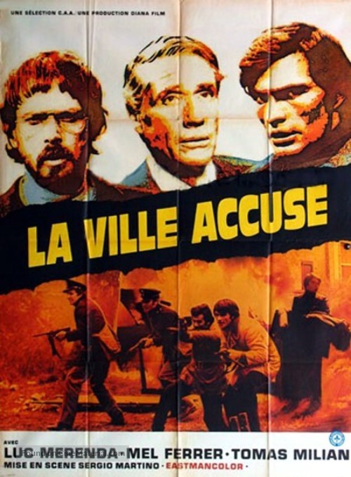 La polizia accusa: il servizio segreto uccide - French Movie Poster