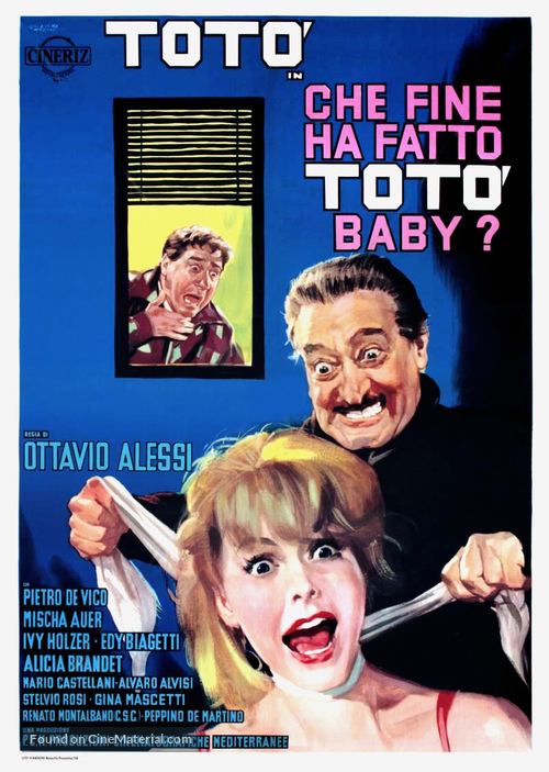 Che fine ha fatto Tot&ograve; baby? - Italian Movie Poster