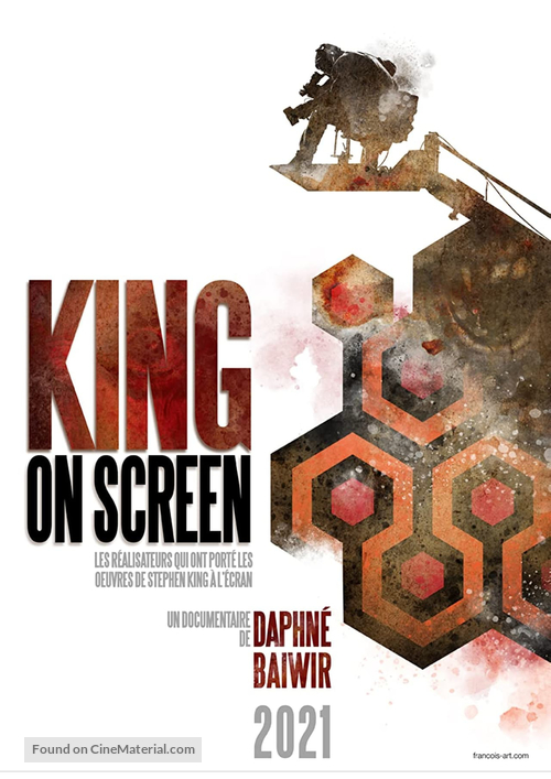 King on Screen - French Movie Poster