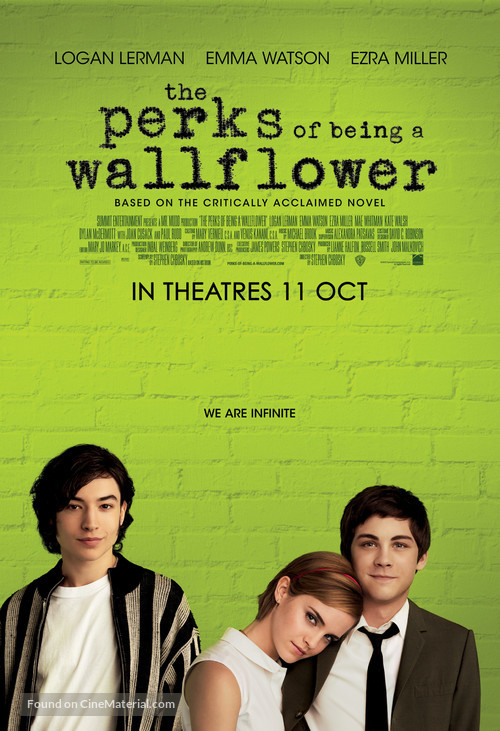 The Perks of Being a Wallflower - Singaporean Movie Poster