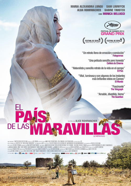 Le meraviglie - Spanish Movie Poster