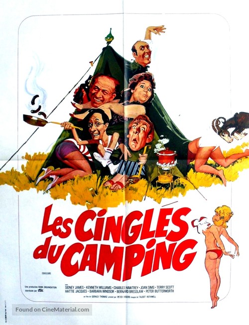 Carry on Camping - French Movie Poster