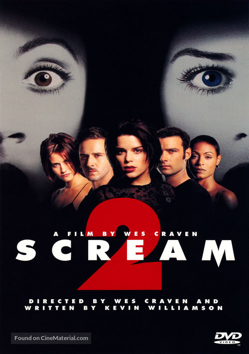 Scream 2 - DVD movie cover