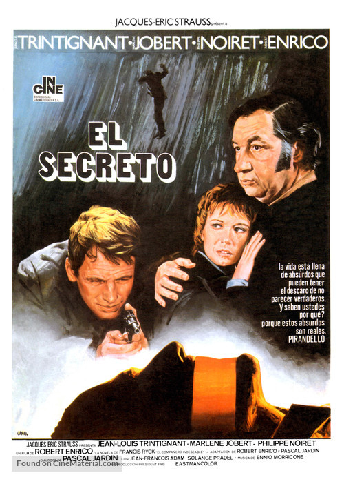 Le secret - Spanish Movie Poster