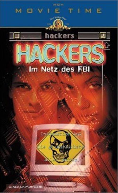 Hackers - German VHS movie cover