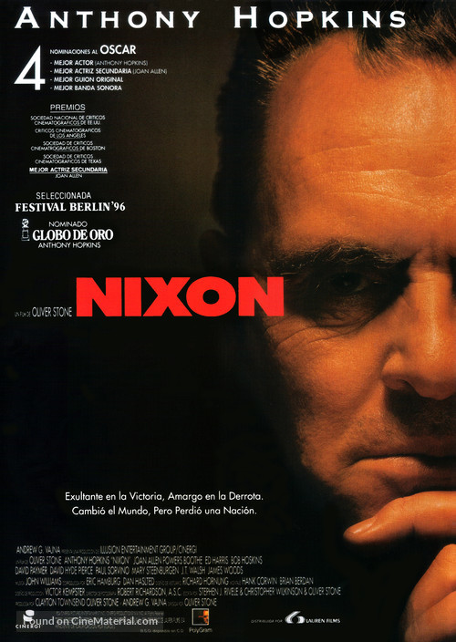 Nixon - Spanish Movie Poster