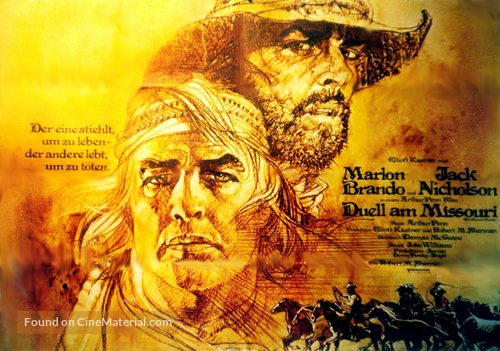 The Missouri Breaks - German Movie Poster