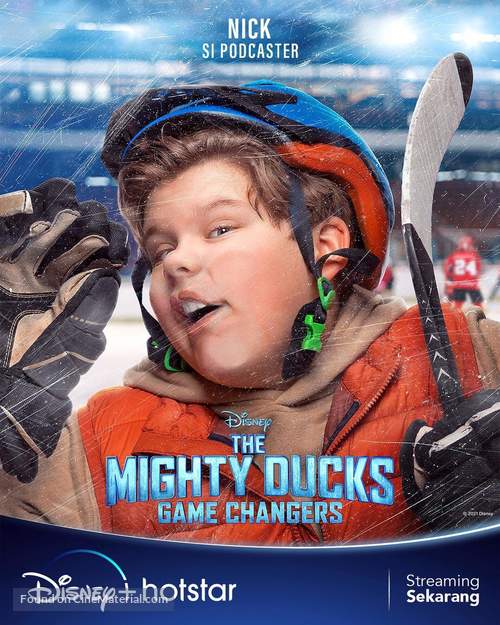 &quot;The Mighty Ducks: Game Changers&quot; - Indonesian Movie Poster