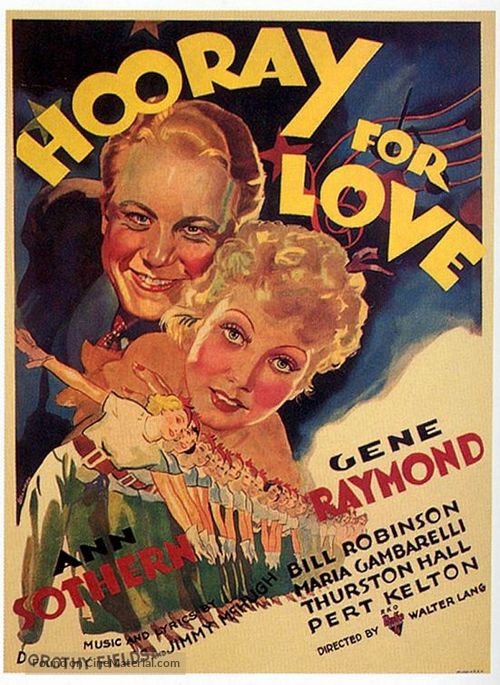 Hooray for Love - Movie Poster