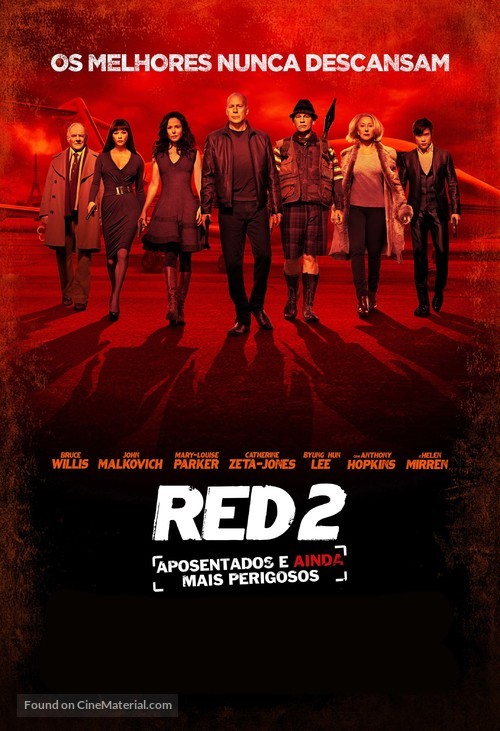 RED 2 - Brazilian Movie Poster