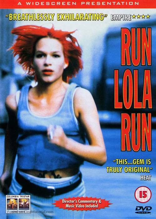 Lola Rennt - British DVD movie cover