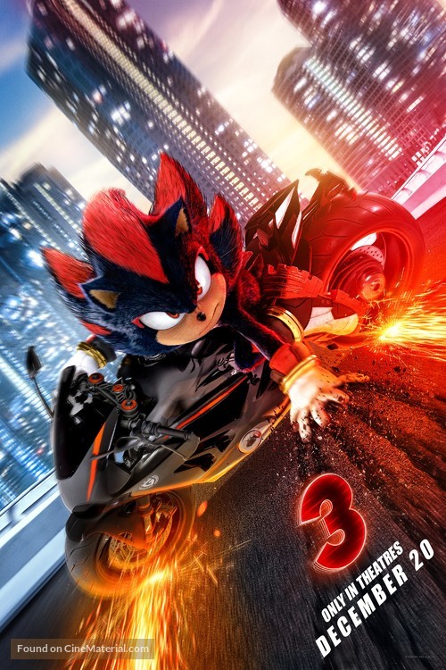 Sonic the Hedgehog 3 - Movie Poster