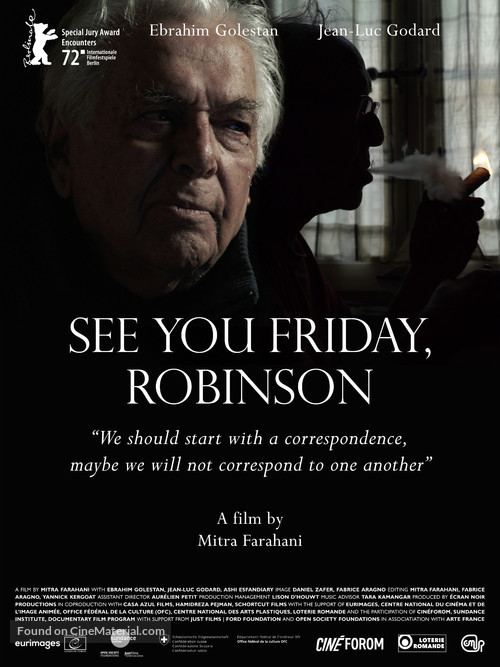 &Agrave; vendredi, Robinson - International Movie Poster