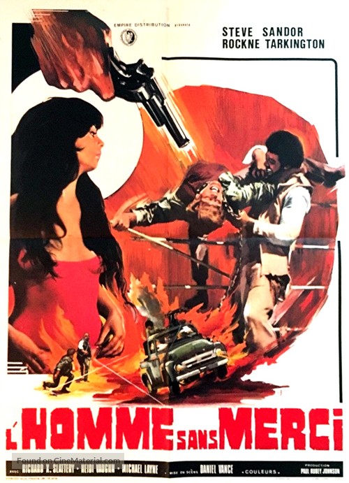 The No Mercy Man - French Movie Poster