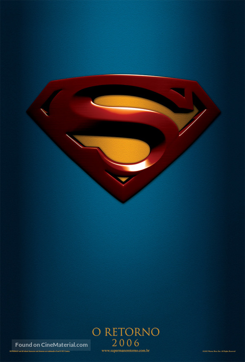 Superman Returns - Brazilian Movie Poster