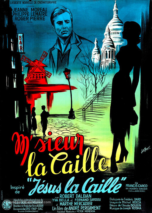 M&#039;sieur la Caille - French Movie Poster