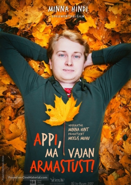 Appi, ma vajan armastust - Estonian Movie Poster