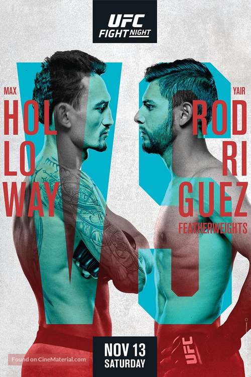 &quot;UFC on ESPN&quot; Holloway vs. Rodr&iacute;guez - Movie Poster