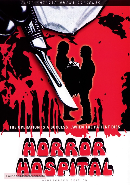 Horror Hospital - British DVD movie cover