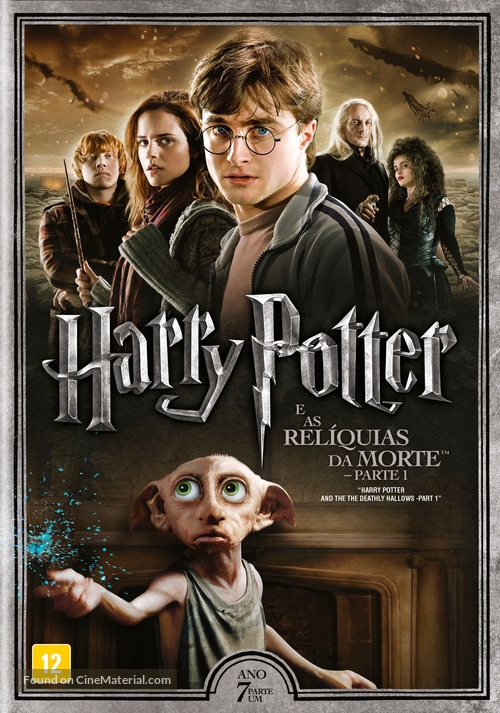 Harry Potter and the Deathly Hallows - Part 1 - Brazilian Movie Cover