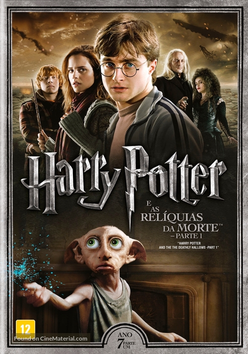 Harry Potter and the Deathly Hallows: Part I - Brazilian Movie Cover