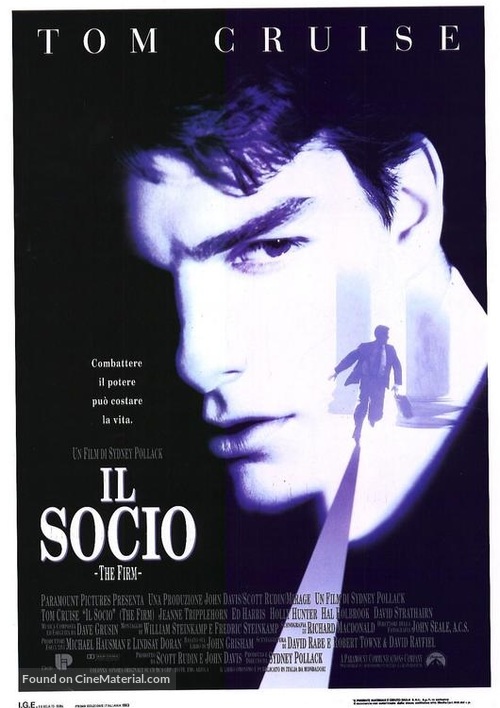 The Firm - Italian Movie Poster