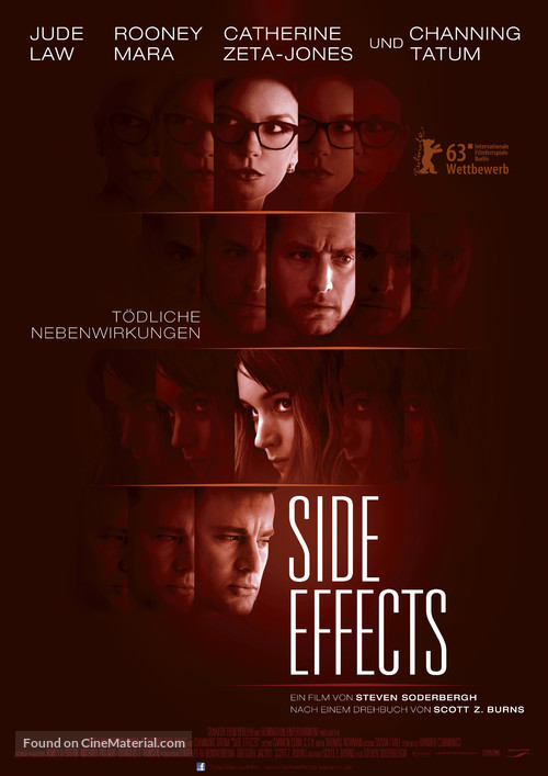 Side Effects - German Movie Poster