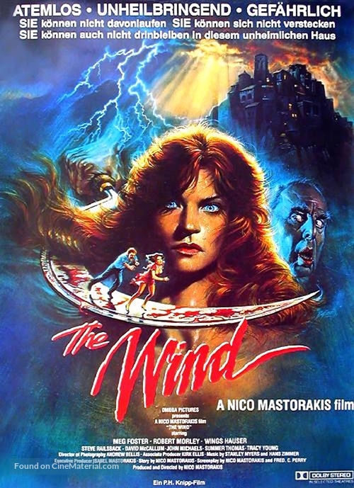 The Wind - German Movie Poster