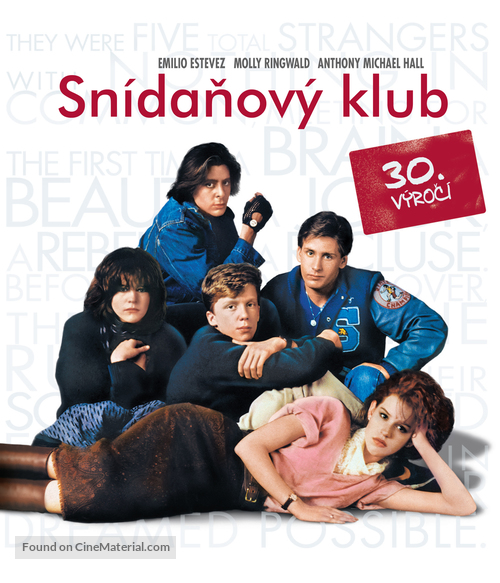 The Breakfast Club - Czech Blu-Ray movie cover