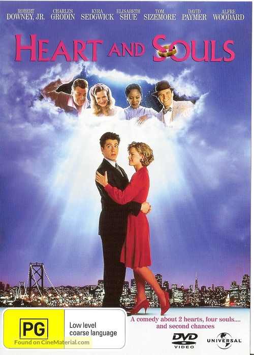 Heart and Souls - Australian DVD movie cover