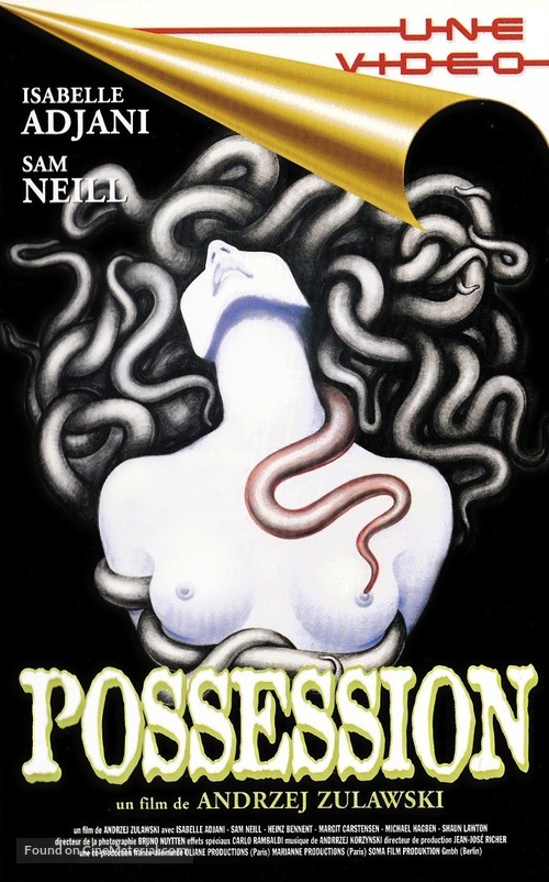 Possession - VHS movie cover