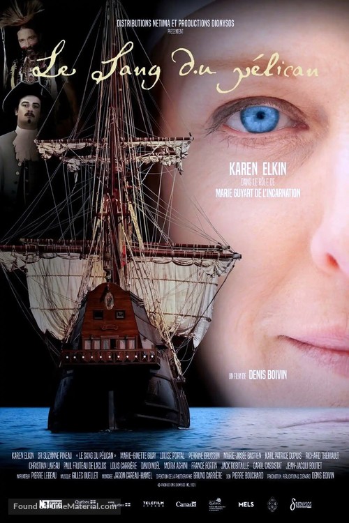 Pelikanblut - Canadian Movie Poster