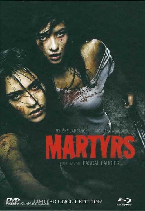 Martyrs - German Blu-Ray movie cover